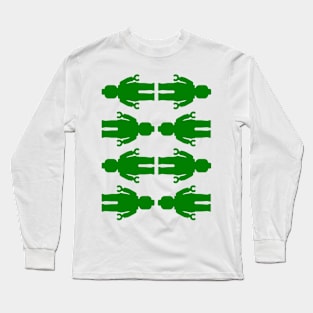 8 x Minifig Stickers Long Sleeve T-Shirt